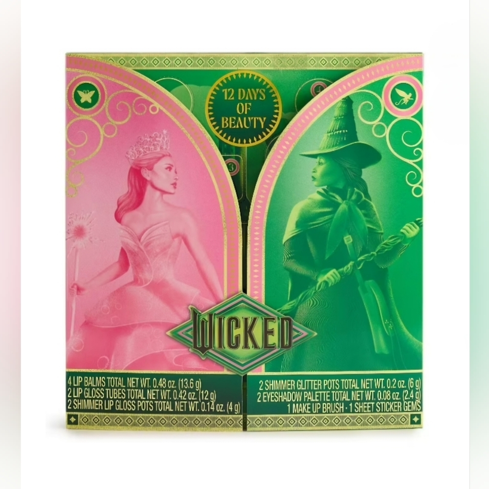 Wicked Cosmetic Advent Calendar 12 Days of Beauty